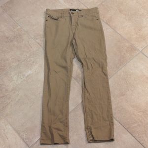 Boys khaki skinny jeans